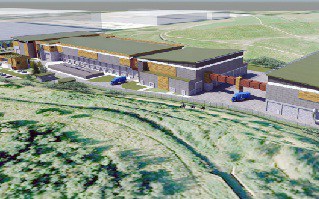 An artist's impression of the MBT facility that the 3SE partnership plan to build in Rotherham
